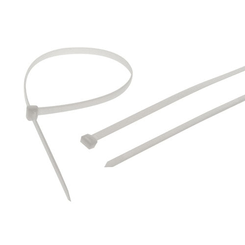 White Cable Ties In Various Sizes - 100 Pcs - Taxi Products From MOGO