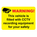 CCTV Monitored Sticker