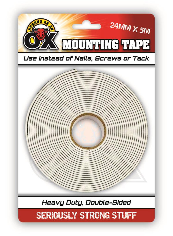 Strong As An Ox Heavy Duty Double Sided Mounting Tape from MOGO
