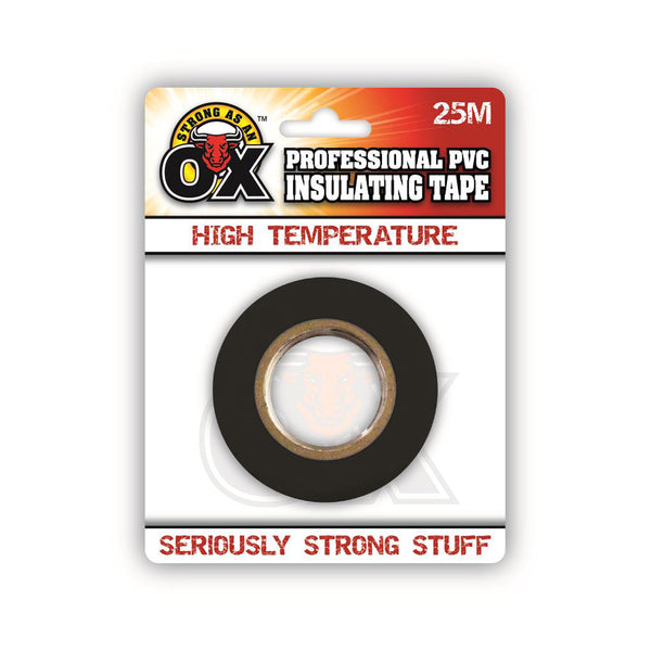 Strong As An Ox PVC Insulating Tape from MOGO Your One Stop Shop For Taxi Products