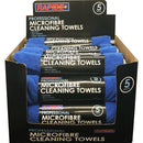 5 Pack of Microfibre Cleaning Towels from MOGO