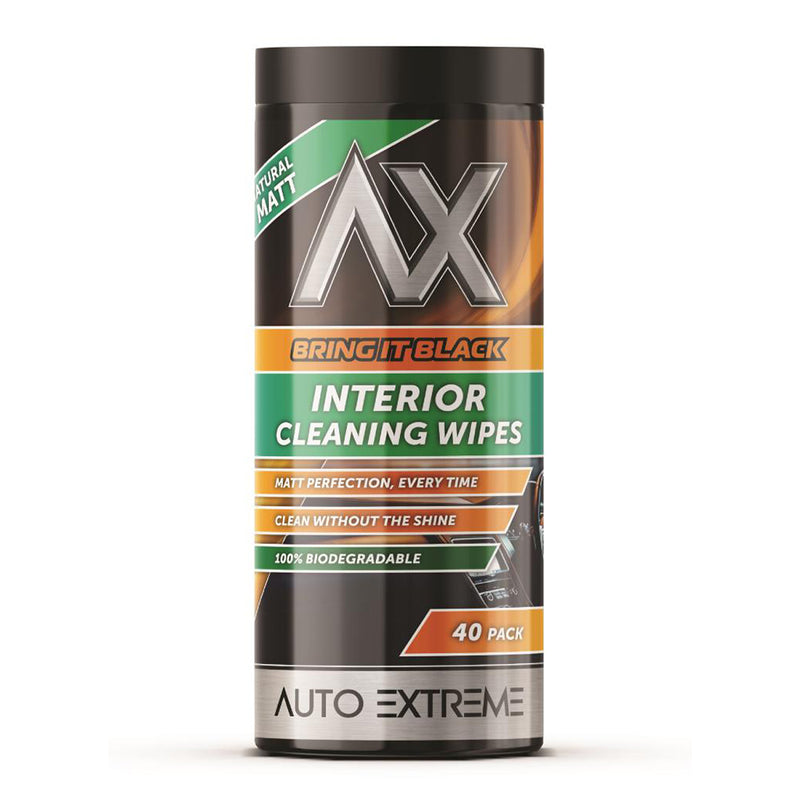 AX Interior Matt Cleaning Wipes – 40 Pack