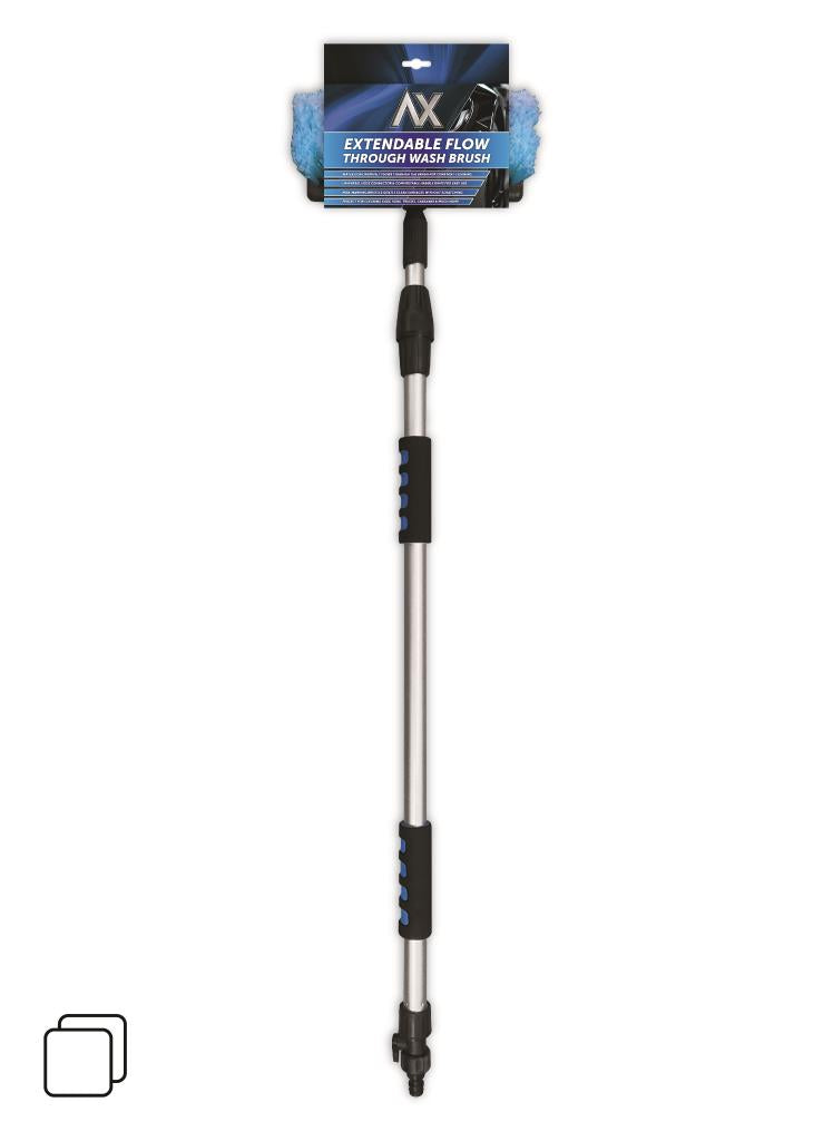 AX Extendable Flow Through Wash Brush – 1.8m