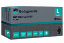 Bodyguards GL897 black nitrile gloves box of 100, size Large
