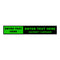 Custom Taxi Door Sign - Long Rectangle - Taxi Products By MOGO with self adhesive of magnetic backing