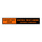 Custom Taxi Door Sign - Long Rectangle - Taxi Products By MOGO