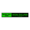 Custom Taxi Door Sign - Long Rectangle - Self Adhesives Taxi Products By MOGO