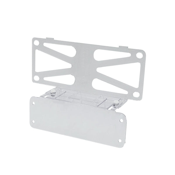 Rear Bracket - For Square or Small Licence Plates - Adjustable - Taxi Products From MOGO
