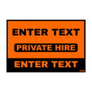 Custom Taxi Door Sign - Standard - Taxi Products By MOGO