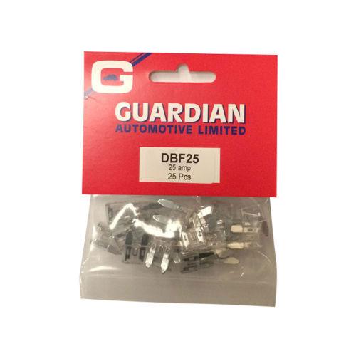 Mini Blade Fuses In Various Sizes - 25 Pcs
