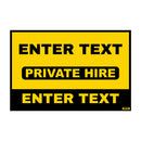 Custom Taxi Door Sign - Standard - Taxi Products By MOGO